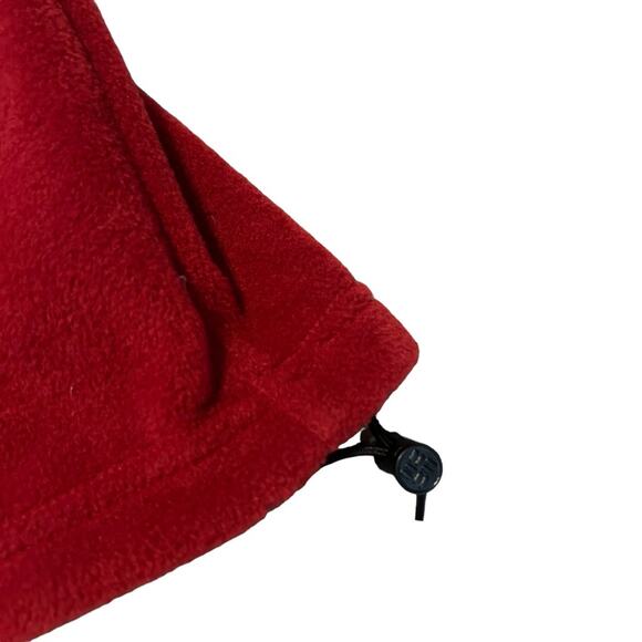 Columbia Women’s Red Fleece Fast Trek II Zip Up Jacket, Size Medium - Picture 8 of 15